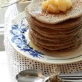 Les pancakes rustiques aux poires