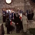 Commémoration du décès du Général DE GAULE et bénédiction d'un nouveau drapeau.
