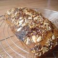 Cake banane-chocolat version santé - 2,5pts/part