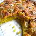 Clafoutis aux reines-claudes (sans gluten)