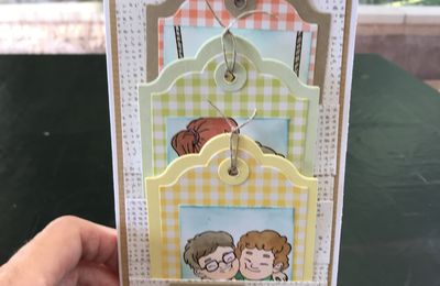 Carte Anniversaire Enfant à Tags