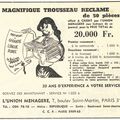 Pub Trousseau 50 pièces vintage