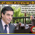 FILLON VOULAIT ALLER A MARRAKECH ET COPE ETAIT DEJA INSTALLE DANS LE MÊME HÔTEL, FRANCOIS EST REPARTI ...