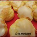 MINI-CHOUX ET CHOUX A LA CREME PATISSIERE