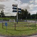 Rond-point à Sint-Oedenrode (Pays-Bas)