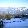 l'hiver sur la montagne