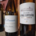 Saint Chinian : Les Eminades : La Pierre Plantée 2019, Saint Emilion : La Rose Côtes Rol 2016