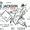 Joe Jackson - Samedi 17 Mai 1986 - Zénith (Paris)