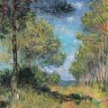 Claude Monet (1840-1926) - Allée de sapins à Varengeville