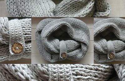 tuto snood double