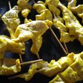 Brochettes de Poulet Saté