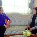 الأميرة للا حسناء تستقبل من طرف هيلاري كلينتون بمقر وزارة الخارجية الأمريكية 
