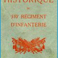 Historique du 310e RI