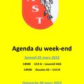 Agenda du week-end (05 & 06 mars 2022)