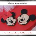 Biscuits décorés Minnie et Mickey 