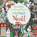 USBORNE : Dessins, gribouillages et coloriages Noël