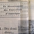 Humanité 1976 : le bicentenaire aux USA