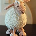 Knitted Toy Lamb