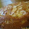 Gâteau aux pommes caramélisées/cannelle