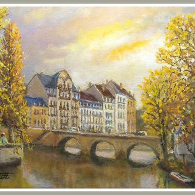 Au soleil couchant - Metz -