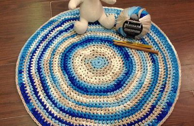 Un petit tapis à crocheter : tuto gratuit !