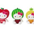 Mascot plushes Hello Kitty Fruity 2015