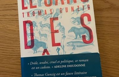 J'ai lu Le Sang des bêtes de Thomas Gunzig (Editions Au Diable Vauvert)