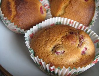 Framboises aux muffins...! et non l'inverse !!!