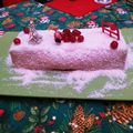 BÛCHE DE NOËL SANS CUISSON, PRESQUE ENNEIGEE, SELON MARIE LAFORÊT, SANS GLUTEN, SANS LAIT