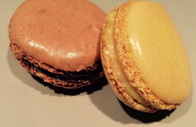 De bons macarons réalisés avec ma plus vieille