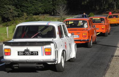 montée historique de Cacharat 42  2014  simca 1000