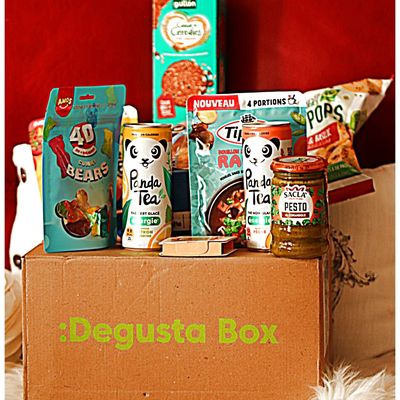 La Degusta Box de janvier 2026: petits déjeuner et bonnes résolutions....