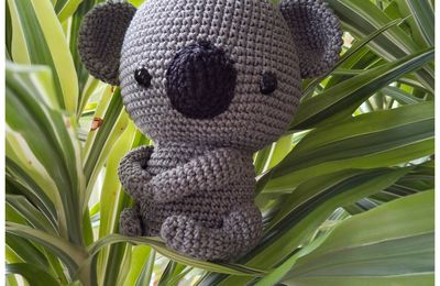 Kozy le koala au crochet