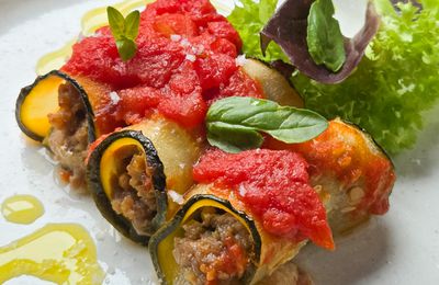 Involtini di zucchine