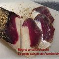 Magret de canard séché aux herbes de provence