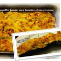 Courgettes farcies au mascarpone