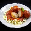 Boulettes de viande à l’italienne, aux 2 fromages