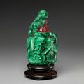 Snuff bottle with lion, Qing dynasty (1644–1911), Qianlong period (1736–95)