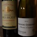 Domaine Buisson-Charles : Bourgogne-Chardonnay Hautes Coutures 2014 et Saint Emilion : Larcis Ducasse 2013