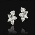 Pair of Diamond Earrings, Harry Winston