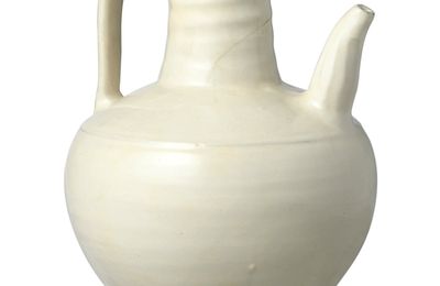 A 'Cizhou' white-glazed ewer, Northern Song dynasty (960-1179)