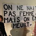 Collages féministes : lutter contre la violence, ça s’organise !