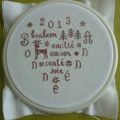 une broderie pour la nouvelle année