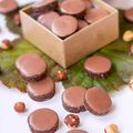 Calisson chocolat-noisette