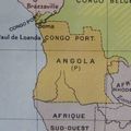 ANGOLA - Congo Portugais - Carte