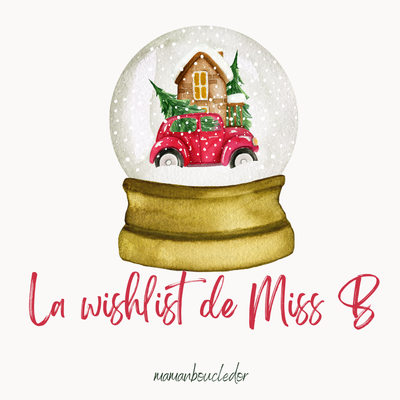 La wishlist de Noël de Miss B (11 ans)