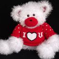 Valentine Bear Cub and Sweater - Lorraine Pistorio