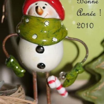 Bonne année à tous 