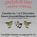 Concours de Chant Canaris Timbrado