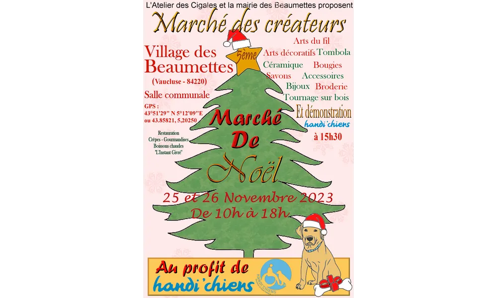 J -3 Marché de Noël des Créateurs 